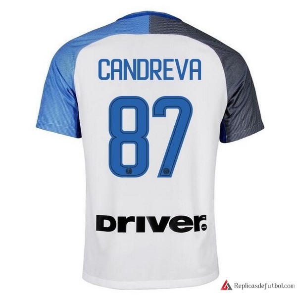 Camiseta Inter Segunda equipación Candreva 2017-2018
